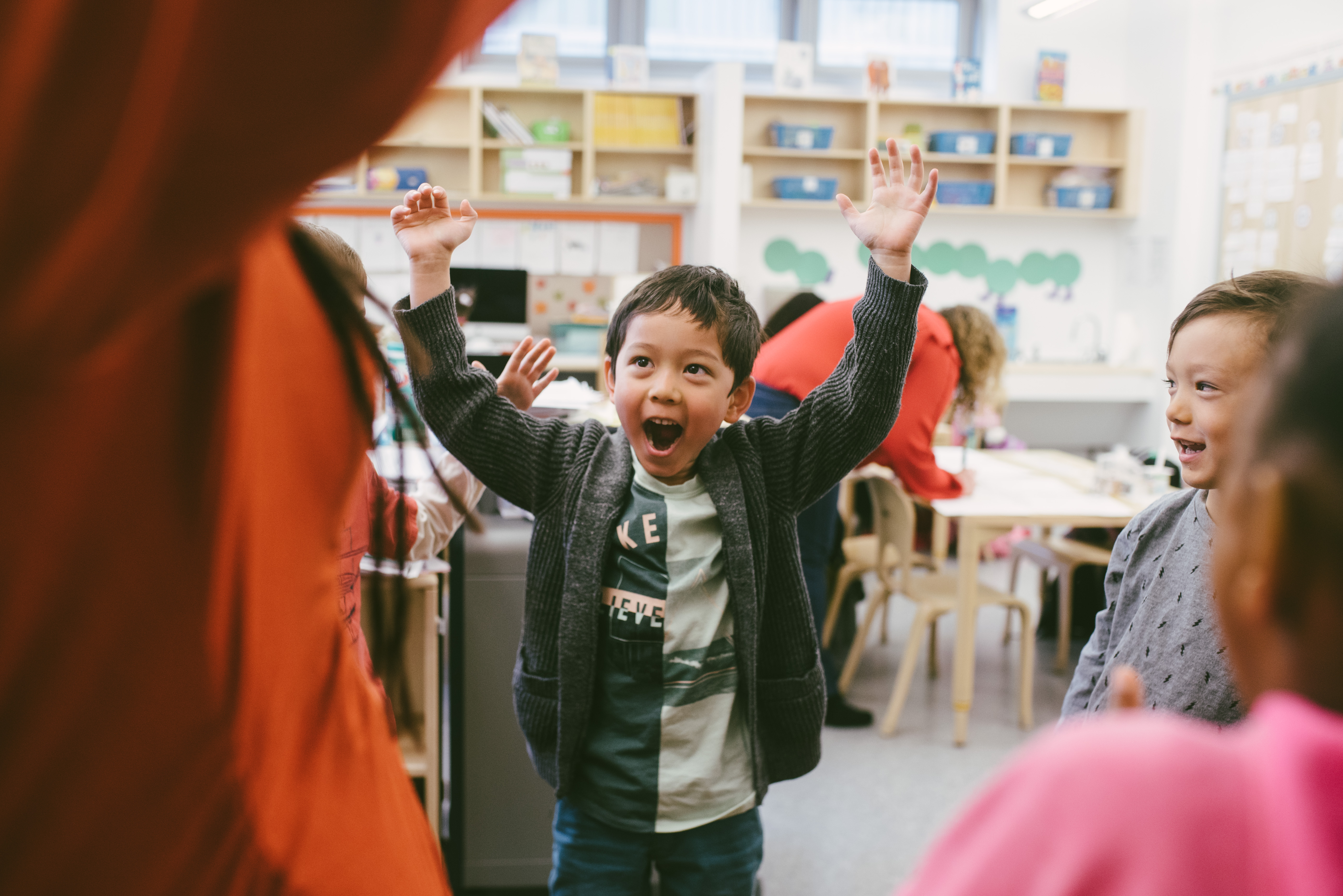 Student participating in Focus Schools program